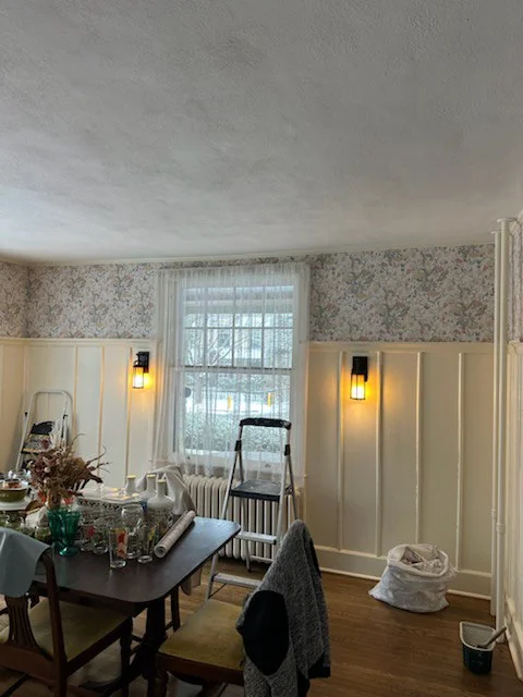 Wallpaper installation project Koreatown