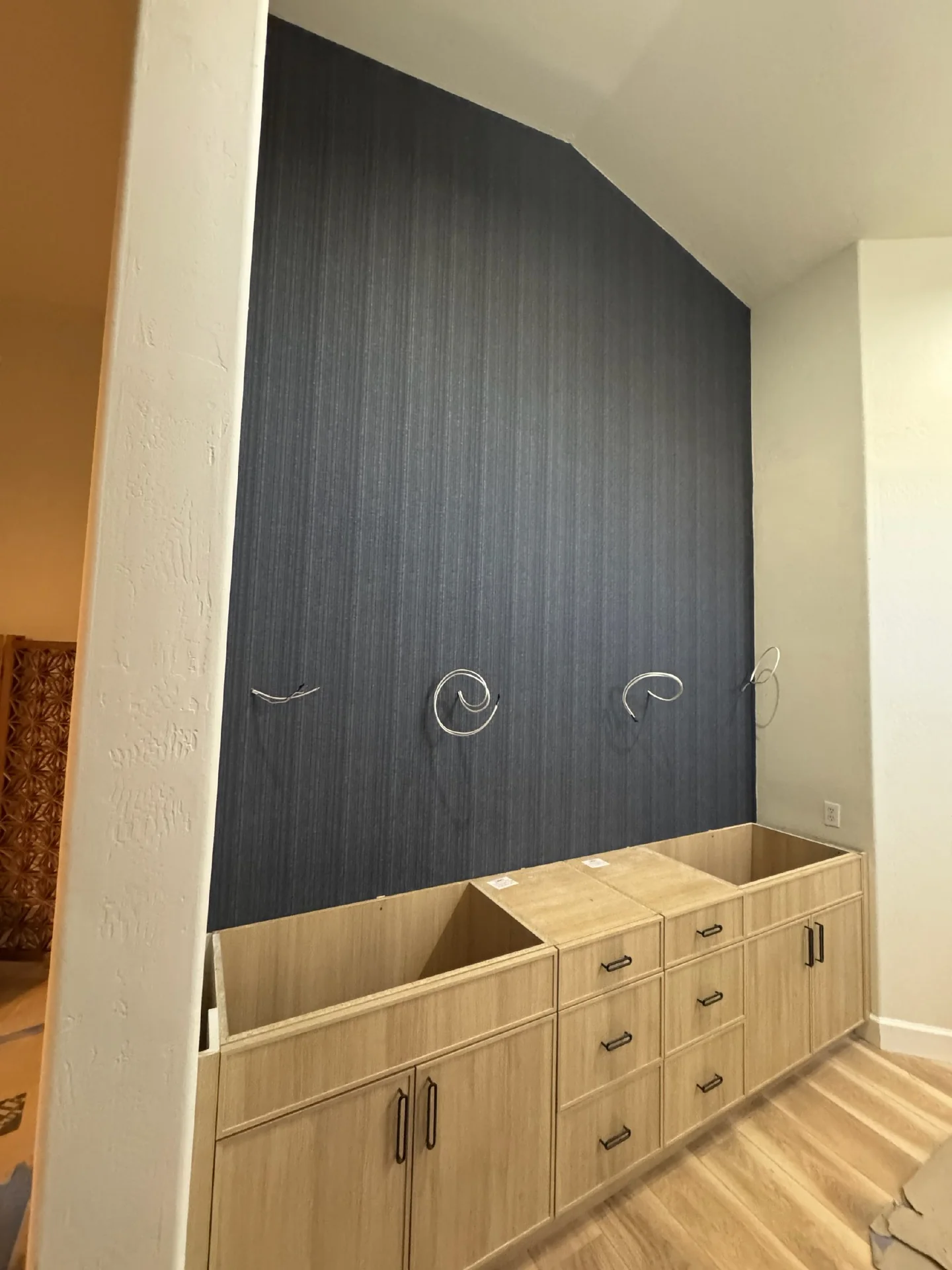 Wallpaper installation project Northridge