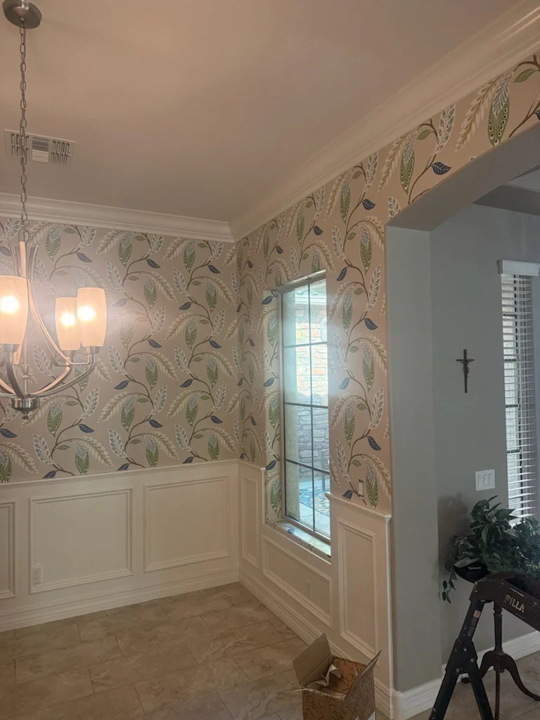 Wallpaper installation project Mid-City